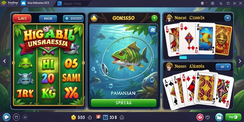 Tampilan antarmuka pengguna yang intuitif.