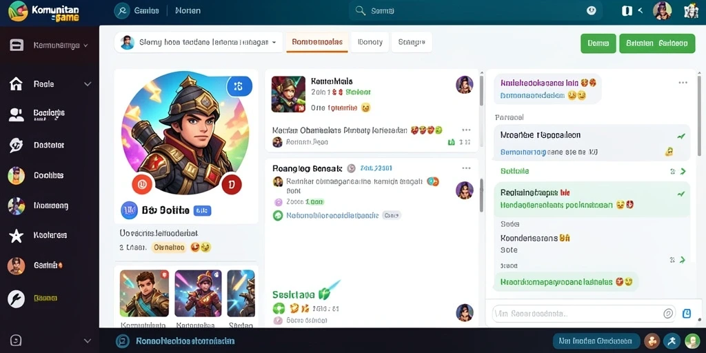 Tampilan awal permainan yang menarik.